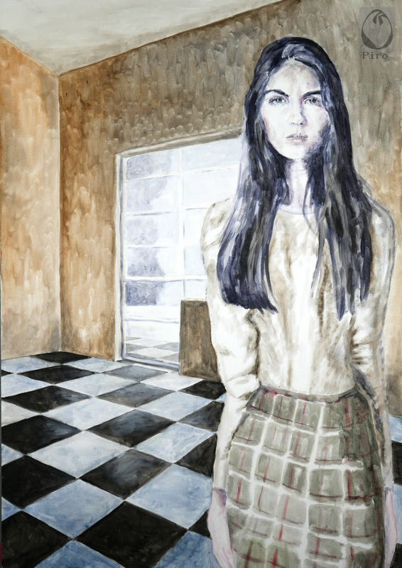 oil on canvas - olio su tela di Piro